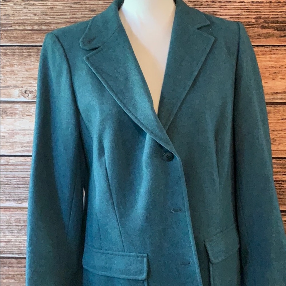 Pendleton Wool Teal Blazer - image 4